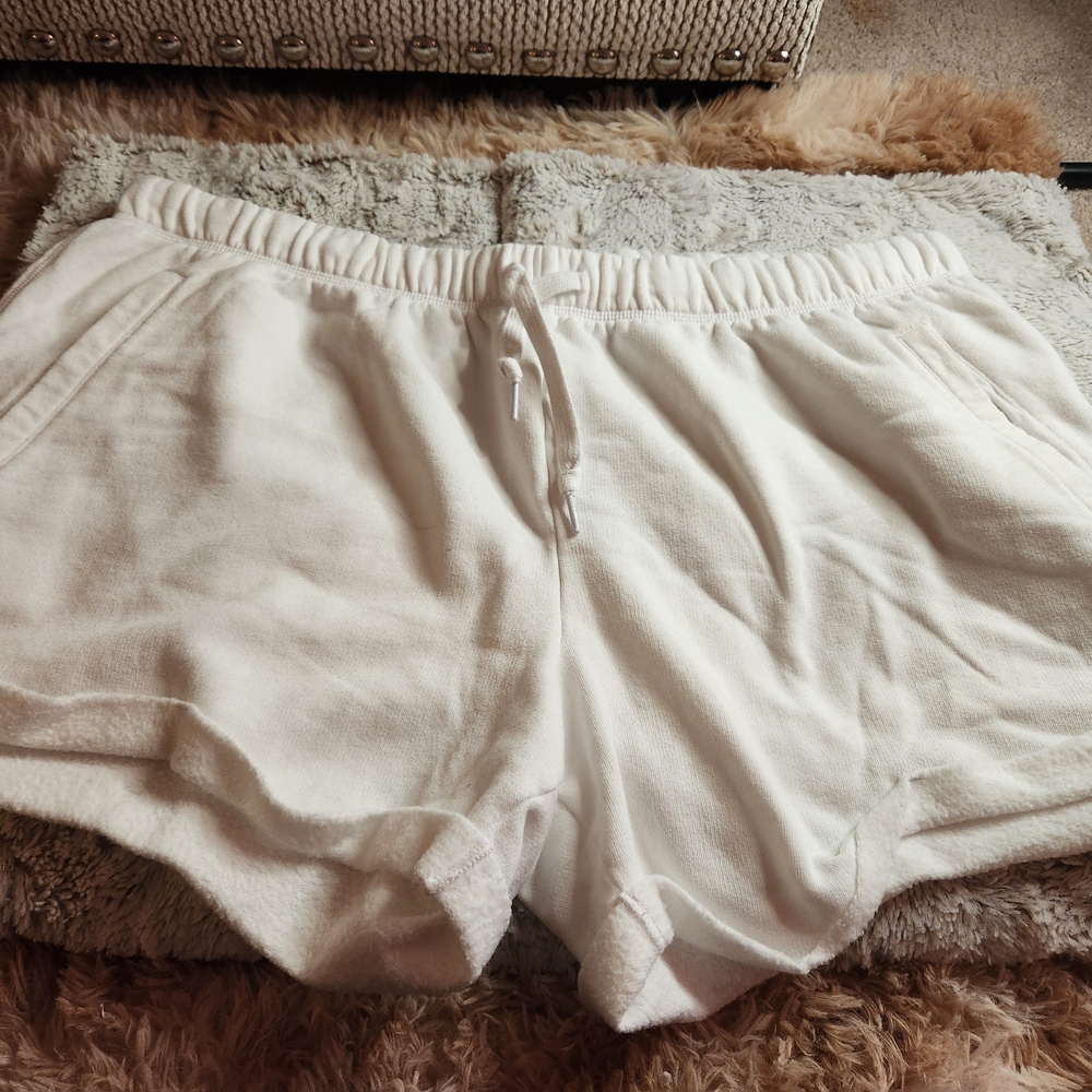 White Women's Shorts By Pink From Victoria's Secret.